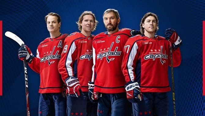 Caesars Entertainment and The Washington Capitals announce Jersey Patch Partnership