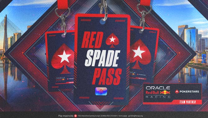 PokerStars and Oracle Red Bull Racing announce another Red Spade Pass